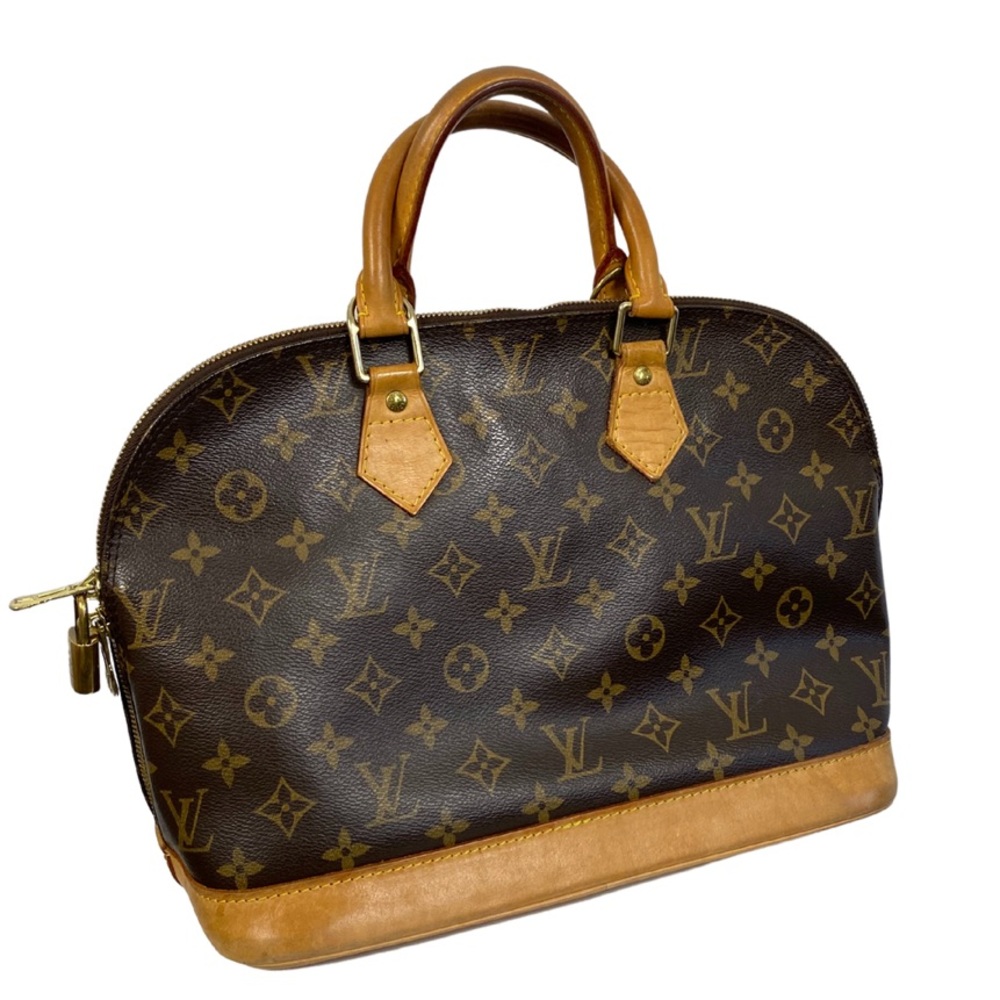 Authentic Louis Vuitton Alma PM Monogram Canvas Bag Handbag